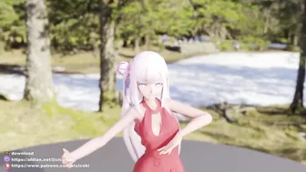 EMT anime 3D dance