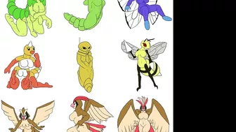 Caterpie metapod butterfree