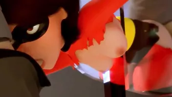 ELASTIGIRL THE INCREDIBLES ANIMATION!!