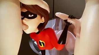 ELASTIGIRL THE INCREDIBLES ANIMATION!!