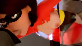 ELASTIGIRL THE INCREDIBLES ANIMATION!!