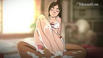 ty lee from avatar the last airbender messy footjob