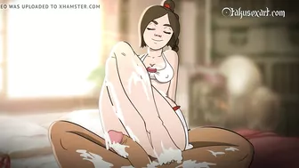 ty lee from avatar the last airbender messy footjob