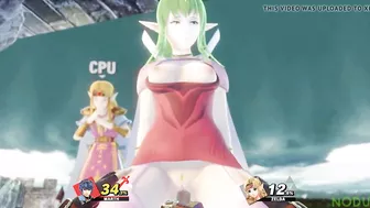 Fire Emblem Tiki rides Marth 3D