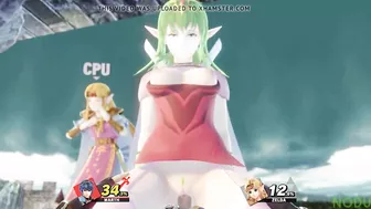 Fire Emblem Tiki rides Marth 3D