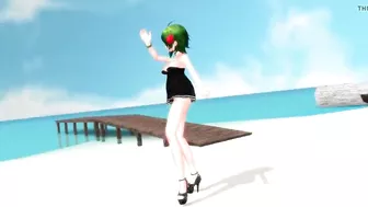 MMD Gumi - Marine Bloomin - dance on the beach