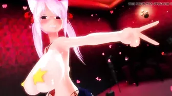 MMD large breasts appeal to dance