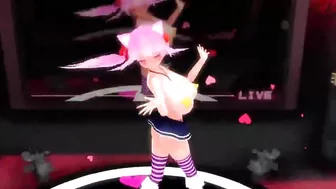 MMD large breasts appeal to dance