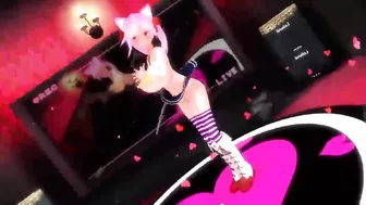 MMD large breasts appeal to dance