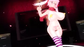 MMD Big tits bitch wants to straighten your cock