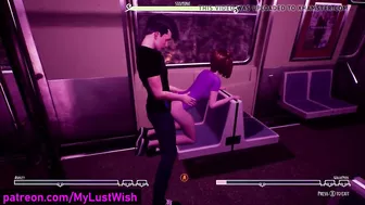 My Lust Wish Game - Ashley Getting Fucked On Her Way To Uni