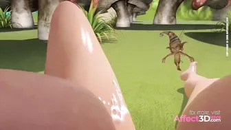 Big tits babe fucked by an elf in a fantasy 3D animation