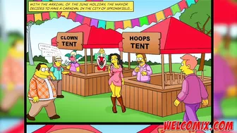 Fuck Tent! Springfield's Carnival has begun! The Simptoons, Simpsons porn