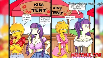 Fuck Tent! Springfield's Carnival has begun! The Simptoons, Simpsons porn