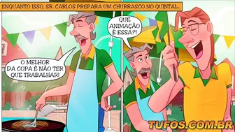 Putaria na Copa do Mundo! Os Sacanas e a torcida da sacanagem!