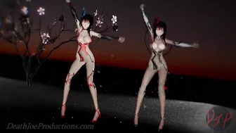 MMD R18 4k Kangxi and sister - Worth It - 1025