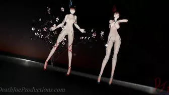 MMD R18 4k Kangxi and sister - Worth It - 1025