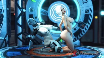 Sex cyborg futa gederation 7. Super fuck system in the sci-fi lab