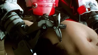 STAR WARS REY FUCKED BY A ROBOT!!