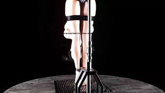 Trapped Slave Fucked by Fuck Machine Hardcore 3D BDSM Animation