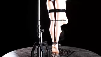 Trapped Slave Fucked by Fuck Machine Hardcore 3D BDSM Animation