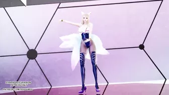 [MMD] CHUNG HA - PLAY KDA Ahri Sexy Kpop Dance League Of Legends Uncensored Hentai