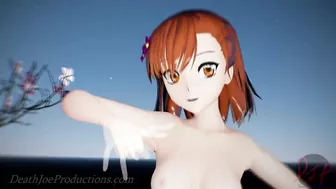 MMD R18 4k Misaka Mikoto bikini & stockings - hi fi raver - 1029