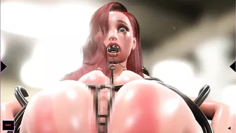 Hardcore Metal Bondage Game Caged and Gagged