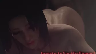 3D HENTAI Black Guy fucks a girl with a huge ass