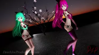 MMD R18 Yamakaze Duet - love me if you can -1043