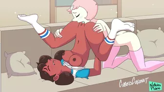 Steven Universe: Pearl and Connie Adult Parody Animated xxx