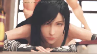 Tifa getting dicked down from behind