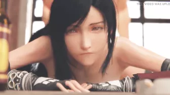 Tifa getting dicked down from behind