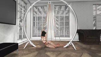 Bondage Couple At Home