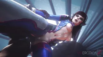 D.va get Fucked By Big Black Cock !