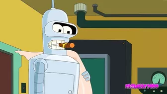 Futurama Bender and Leela cartoon porn