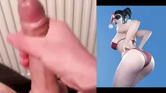 JERKING OFF TO HARLEY QUINN