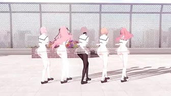 【KKVMD / MMD】WiggleWiggle 一花 二乃 三玖 四葉 五月【五等分の花嫁】