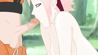 Naruto - Sakura Deep Throat Naruto, Sasuke, Kakashi and More!!!