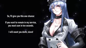 HentaiAnimeJOI - Esdeath Is Disappointed In You (Quick Femdom JOI)