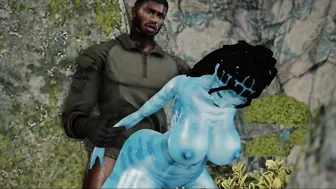 Avatar XXX: Neytiri Fucks BBC Soldier