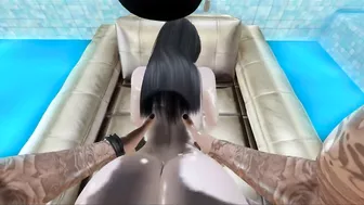 SECOND LIFE - Gorgeous Sun Li Enjoy A Big Dick In The Pool