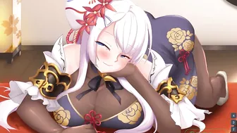 Live Waifu Wallpaper - Part 15 - Horny Lady Ninja Getting Fucked By LoveSkySan