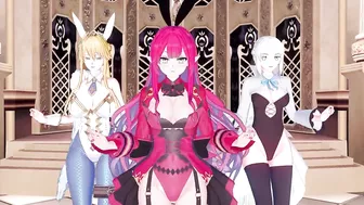 【KKVMD MMD】Girl's Day - Expectation アルトリア〔ランサー〕 妖精騎士トリスタン モルガン【FateGrand Order】