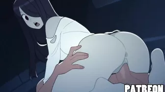 Sadako captured and fucked by nerd