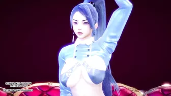 [MMD] SUNMI - Heart Burn Kaisa Sexy Kpop Dance League Of Legends KDA Uncensored Hentai R18