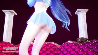 [MMD] SUNMI - Heart Burn Kaisa Sexy Kpop Dance League Of Legends KDA Uncensored Hentai R18