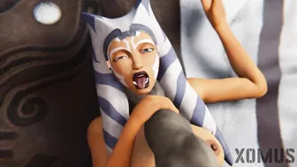 (POV) Ahsoka enjoys rough sex with a huge dick