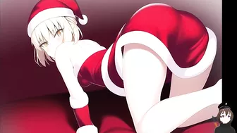 hot blond padoru christmas hentai compilation