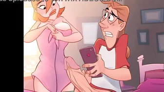 Sending nude photos to her husband - The Naughty Home Animation - Title 02